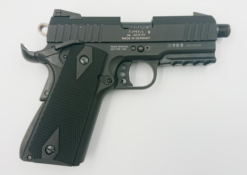 NET TOYS Pistolet GSG 9 12 Coups 238 mm Noir Revolver Protection du Territoire fédéral flingue Police Arme flics Pistolet Jouet 