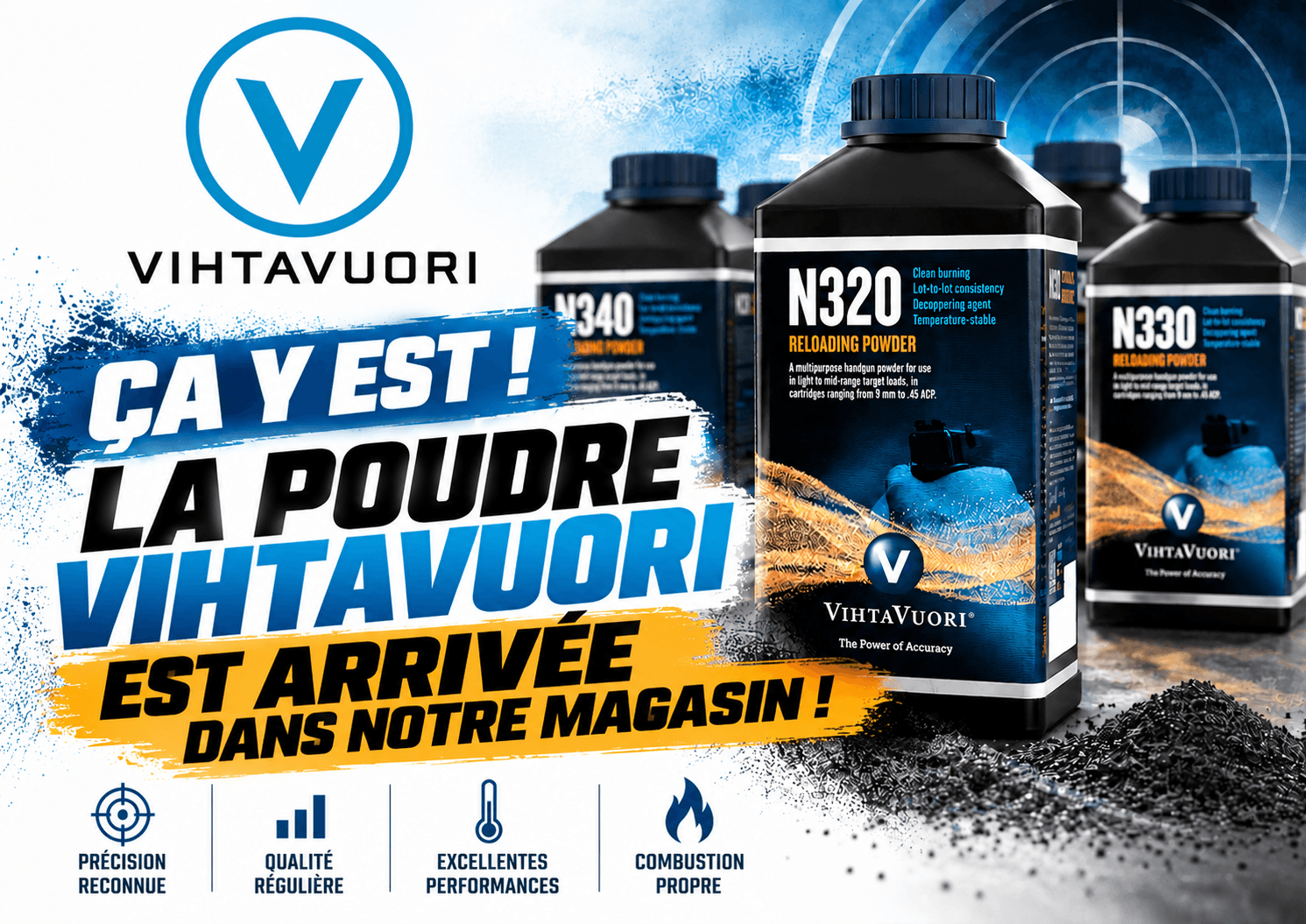 DANS VOTRE ARMURERIE