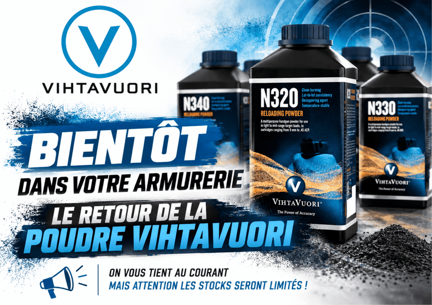 BIENTOT DANS VOTRE ARMURERIE
