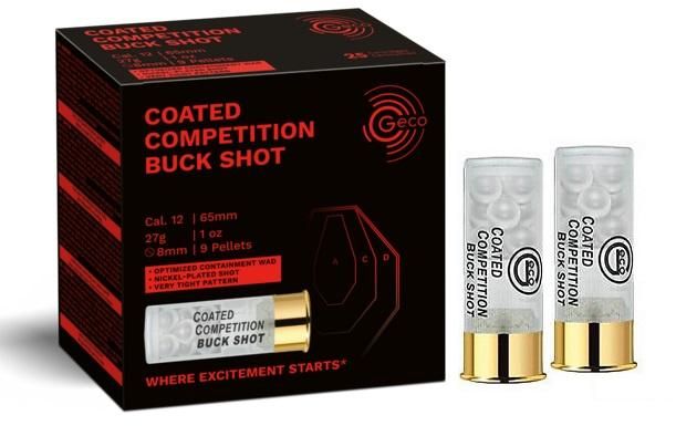 CARTOUCHES 12/65 27GR BUCKSHOT GECO