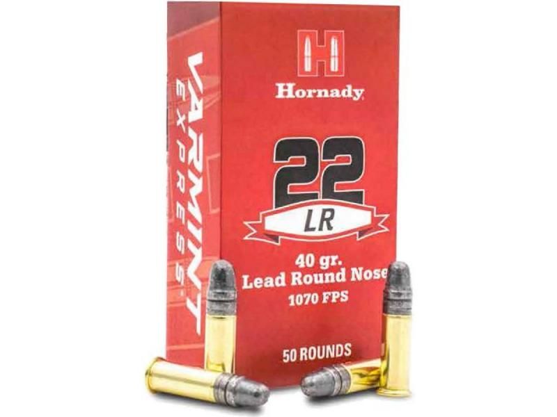CARTOUCHES 22LR HORNADY VARMINT 40GR