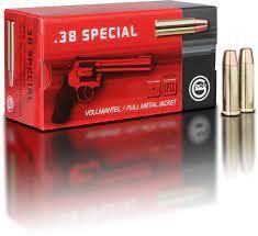 CARTOUCHES 38 SPECIAL FMJ 158GR GECO