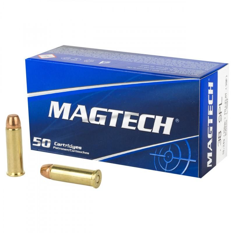 CARTOUCHES 38SP 158GR FMJ MAGTECH